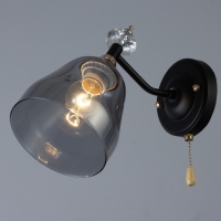 Бра "Клео" Е27 40Вт черный 27х13х21см Бра "Клео" Е27 40Вт черный 27х13х21см