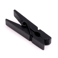 Набор прищепок для декора 50 шт., чёрные — 3,5 см Набор прищепок для декора 50 шт., чёрные — 3,5 см