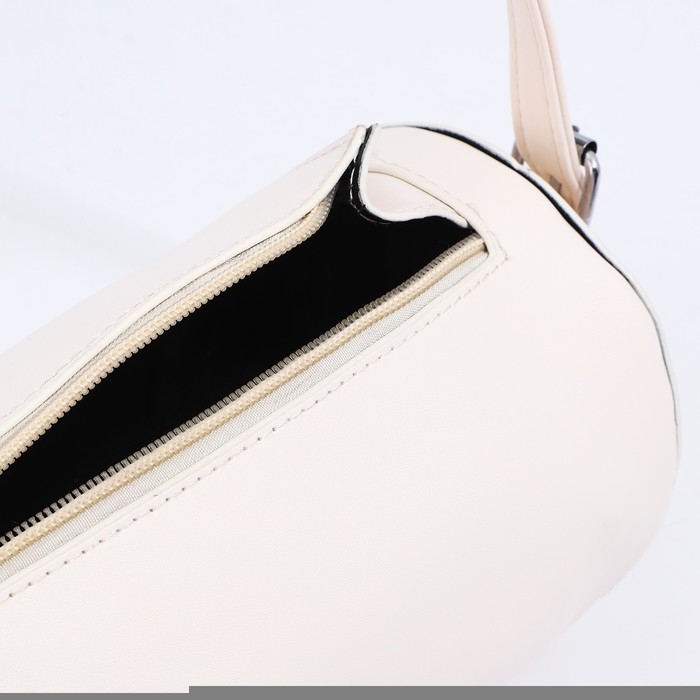 Сумка кросс-боди на молнии, цвет белый