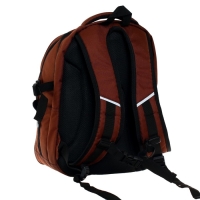 Рюкзак молодёжный Stavia, 40 х 28 х 18 см, эргономичная спинка, Stavia "Город-1", коричневый Рюкзак молодёжный Stavia, 40 х 28 х 18 см, эргономичная спинка, Stavia "Город-1", коричневый