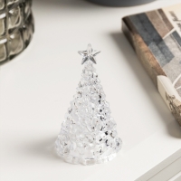 Фигура световая &laquo;Елочка&raquo; 10х6 см, от батареек 3хAG13 (в комплекте), свечение RGB