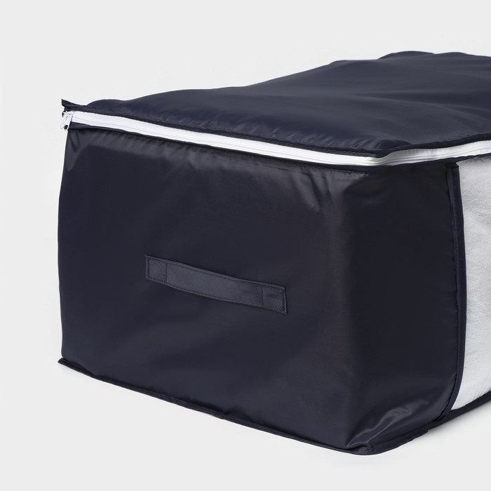 Кофр для хранения вещей LaDо́m, 60&times;45&times;30 см, цвет графитовый