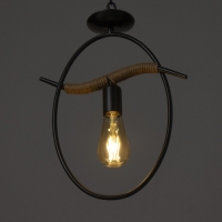 Светильник BayerLux "Киотт" 1хЕ27 черный 28х10х63см