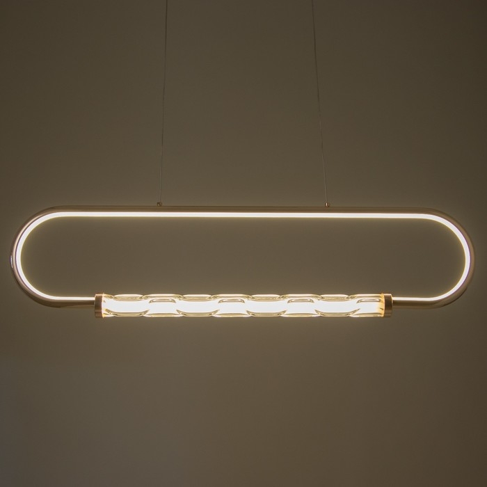 Светильник BayerLux "Рукси" 57Вт LED золото 83х4,5х21см