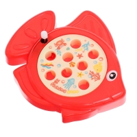 Рыбалка заводная &laquo;Рыбка&raquo;, 8 рыбок, с удочкой, МИКС