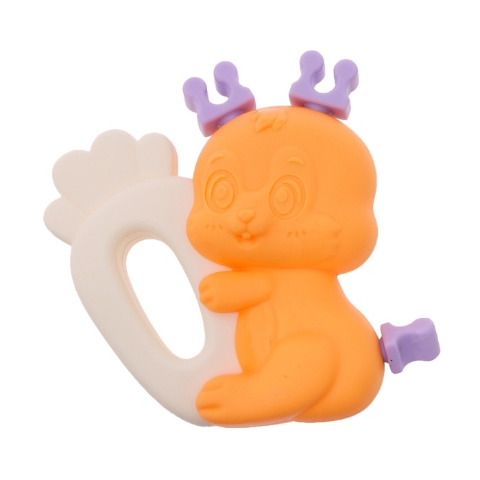 Набор прорезывателей для зубов «Забавные зверята», 2 шт. Набор прорезывателей для зубов «Забавные зверята», 2 шт.