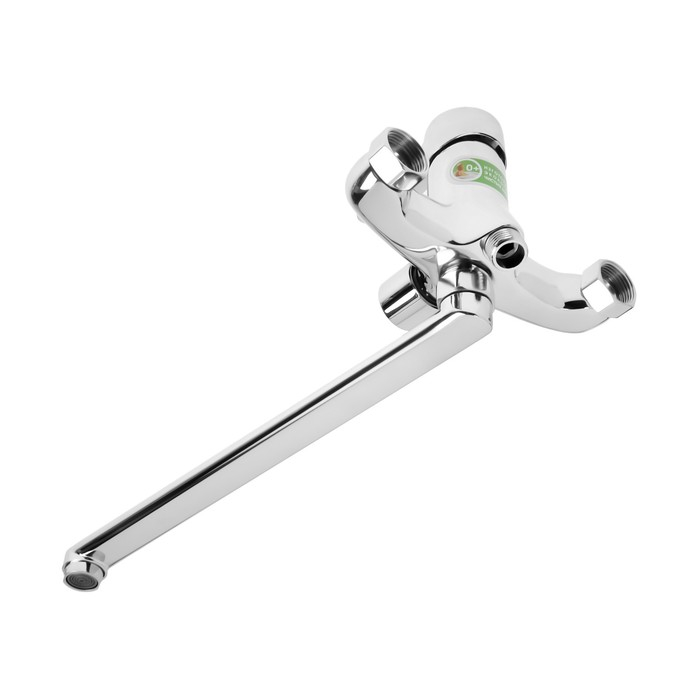 Смеситель для ванной Juguni однорычажный с душем, прямой излив Смеситель для ванной Juguni однорычажный с душем, прямой излив