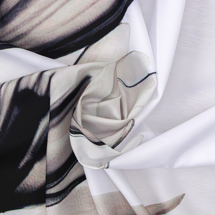 Штора для ванны Доляна «Моно» с люверсами, 180×180 см Штора для ванны Доляна «Моно» с люверсами, 180×180 см