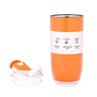 Термокружка, 440 мл, Путешествие, сохраняет тепло до 6 ч, оранжевая Термокружка, 440 мл, Путешествие, сохраняет тепло до 6 ч, оранжевая