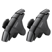 Игровые кнопки Hoco GM5, накладные, акселерометр, виброотдача, чёрные Игровые кнопки Hoco GM5, накладные, акселерометр, виброотдача, чёрные