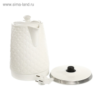Чайник электрический KELLI KL-1340, 1.8 л, 2400 Вт, белый Чайник электрический KELLI KL-1340, 1.8 л, 2400 Вт, белый