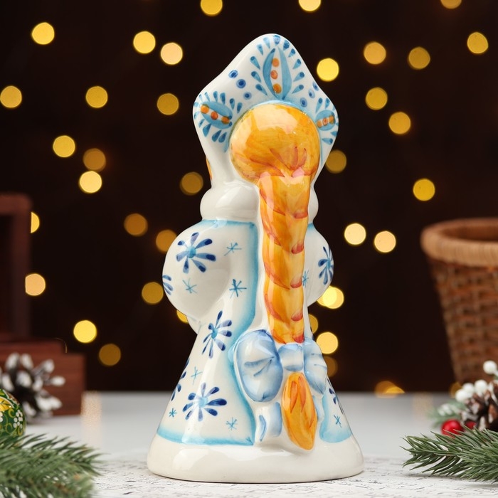 Сувенир Сувенир "Снегурочка Зимушка", 22 см, фарфор