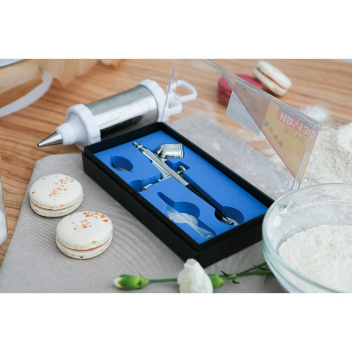 Кондитерский аэрограф для декорирования HD-130, диаметр сопла 0,3 мм Кондитерский аэрограф для декорирования HD-130, диаметр сопла 0,3 мм