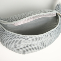 Поясная сумка на молнии, цвет серый Поясная сумка на молнии, цвет серый