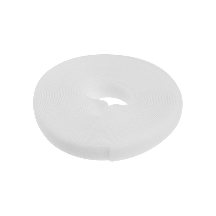 Лента-липучка для проводов 5000Х10Х1,5 мм ТУНДРА, цвет белый, 1 шт. Лента-липучка для проводов 5000Х10Х1,5 мм ТУНДРА, цвет белый, 1 шт.