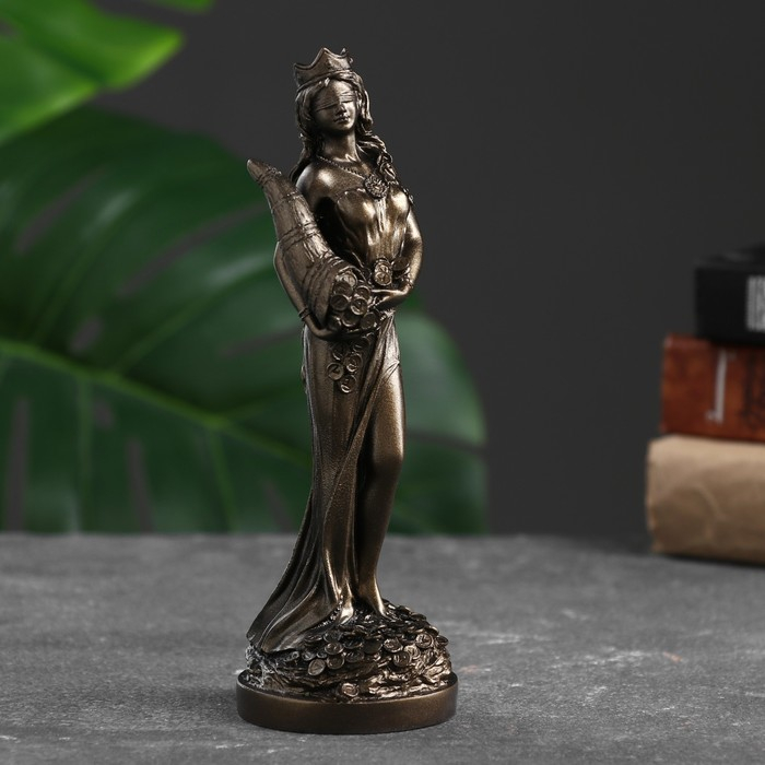 Фигура Фигура "Фортуна" бронза, 18 см