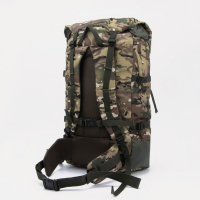 Рюкзак туристический, 70 л, отдел на молнии,3 наружных кармана, Huntsman, цвет камуфляж