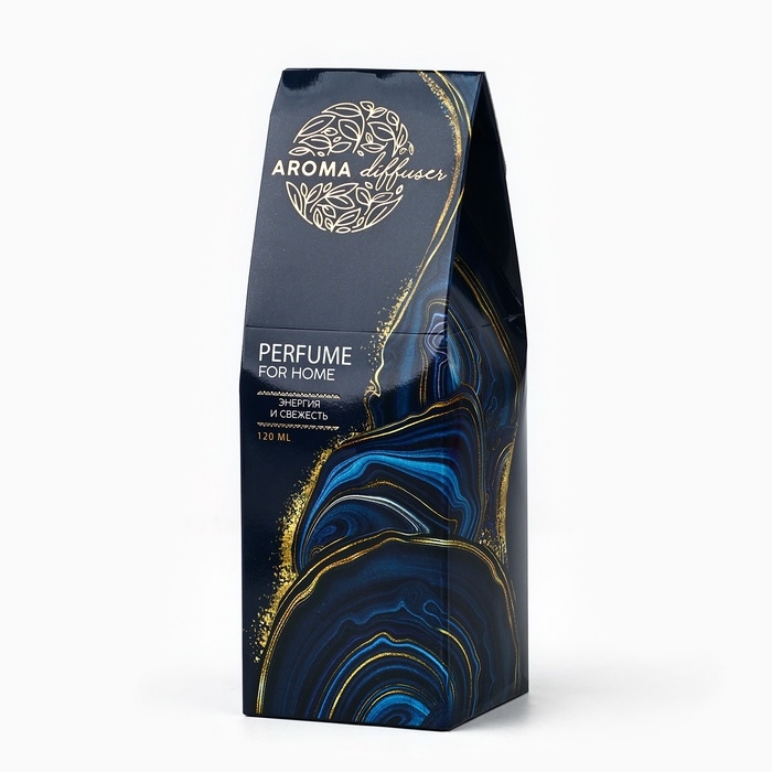 Диффузор ароматический палочки, ароматизатор для дома &laquo;Аромадиффузор: For home&raquo;, аромат морской бриз, 120 мл.