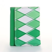 Кошелёк женский на кнопке, цвет зелёный Кошелёк женский на кнопке, цвет зелёный