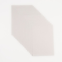 Картон белый, А4, 16 листов, немелованный, односторонний, в папке, 220, г/м&sup2;, Смешарики