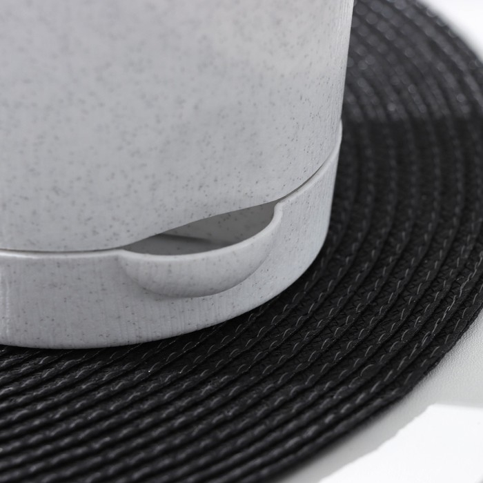 Горшок для цветов с прикорневым поливом «Альянс», 1 л, d=13 см, h=12 см, мрамор Горшок для цветов с прикорневым поливом «Альянс», 1 л, d=13 см, h=12 см, мрамор