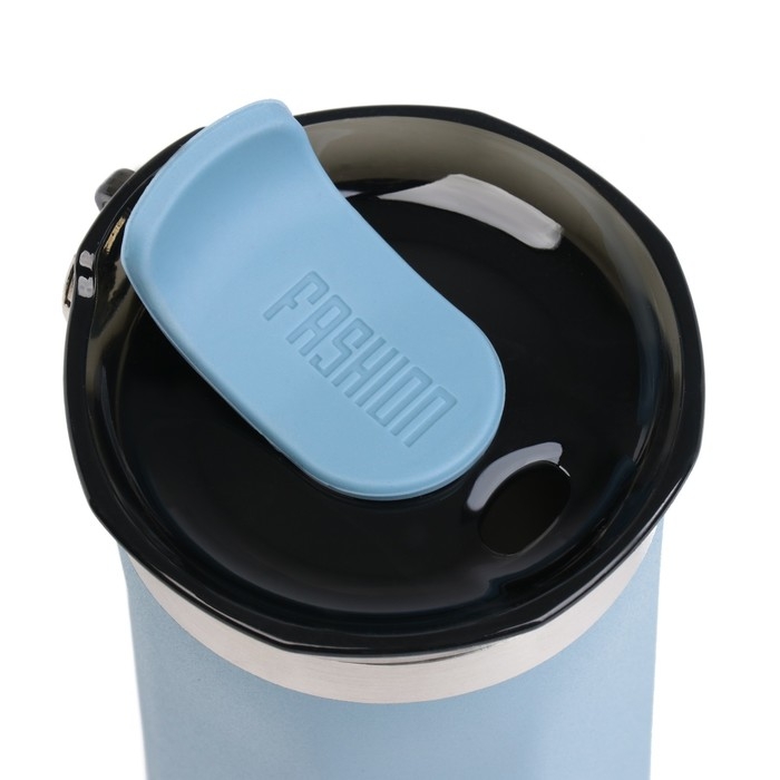 Термокружка, 450 мл, Sсhool Термокружка, 450 мл, Sсhool "Мастер К", сохраняет тепло до 6 ч, голубая