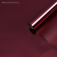 Пленка для цветов "Глянец", гибискус, 58 см х 5 м &plusmn;1 см,