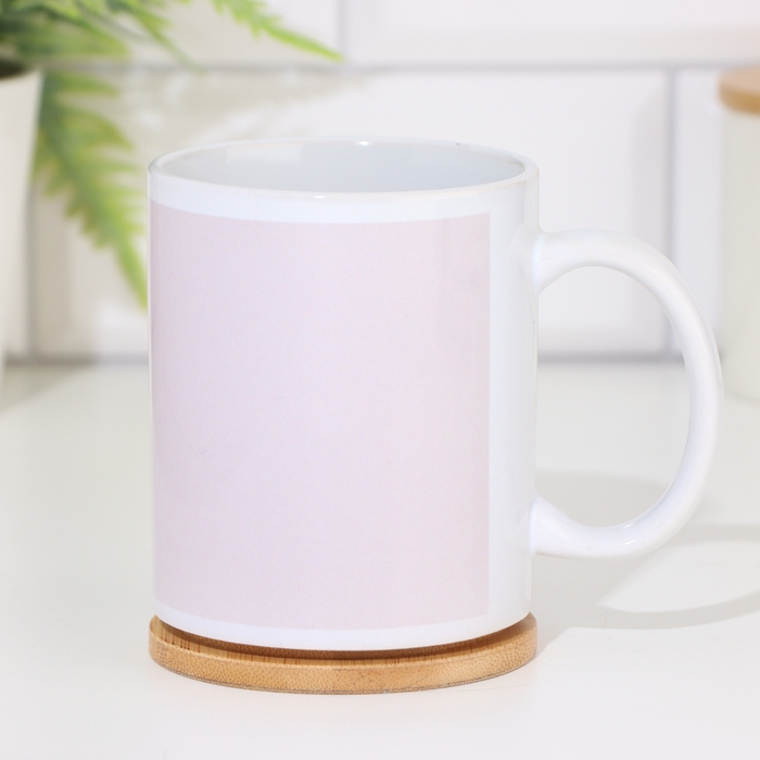 Кружка сублимация "Ева" 320 мл, с нанесением