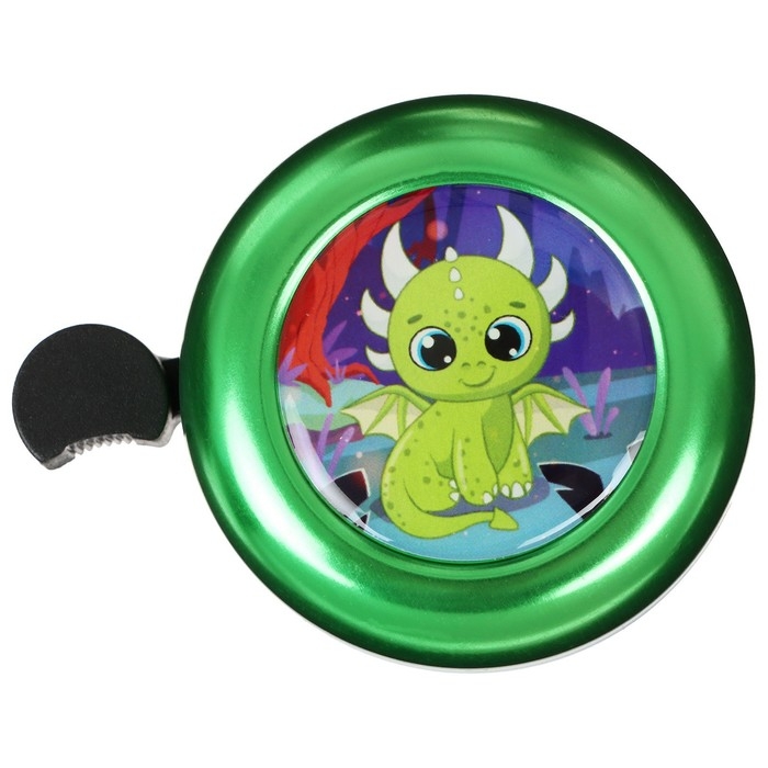 Звонок велосипедный GRAFFITI «Дракоша» Звонок велосипедный GRAFFITI «Дракоша»