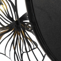 Декор настенный металл с зеркалом "Ажурные цветы" 86,4х71,1х8,3 см Декор настенный металл с зеркалом "Ажурные цветы" 86,4х71,1х8,3 см