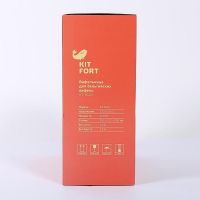 Вафельница электрическая Kitfort КТ-1620, 1000 Вт, бельгийские вафля, черная