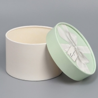 Набор шляпных коробок 3 в 1, упаковка подарочная, &laquo;Нежность&raquo;, 16 х 10, 14 х 9, 13 х 8,5 см