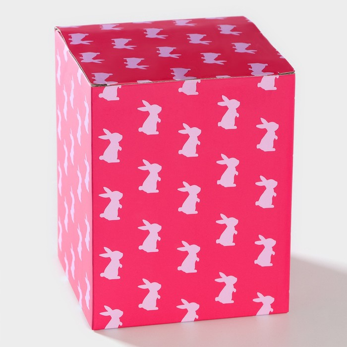 Конфетница Доляна «Зайка», 12×12×14,7 см, цвет белый Конфетница Доляна «Зайка», 12×12×14,7 см, цвет белый