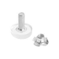 Опора регулируемая ТУНДРА, d=28 мм. М8х21 мм. 4 шт. Опора регулируемая ТУНДРА, d=28 мм. М8х21 мм. 4 шт.