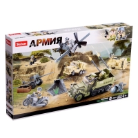 Конструктор Армия ВОВ &laquo;Сражение&raquo;, 552 детали