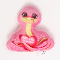 Магнит новогодний мягкий, змея, МИКС Магнит новогодний мягкий, змея, МИКС