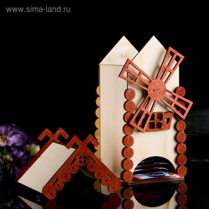 Чайный домик "Старая мельница", 10&times;10&times;21,5 см