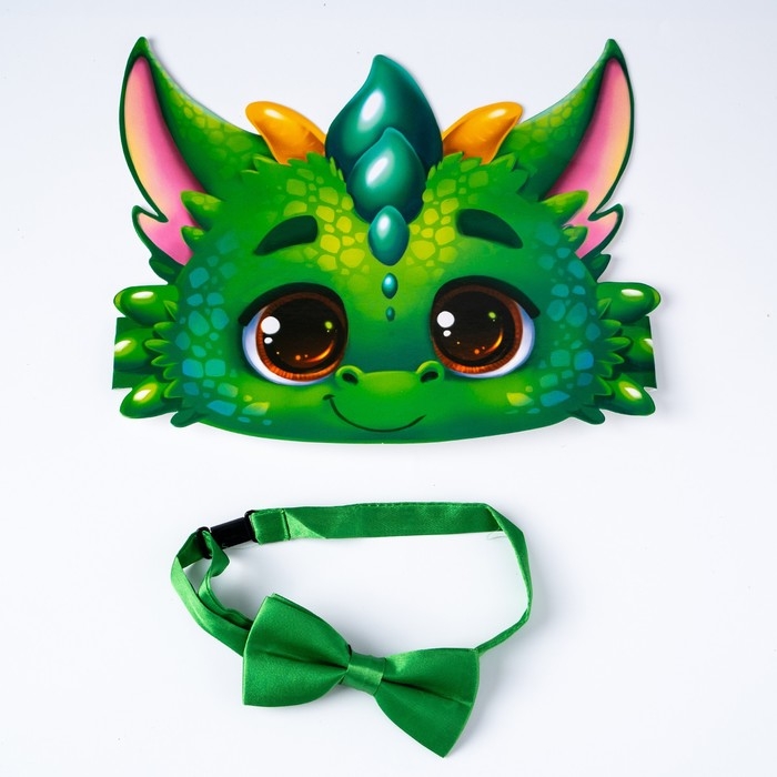 Карнавальный набор «Дракоша» (ободок+ бабочка) Карнавальный набор «Дракоша» (ободок+ бабочка)