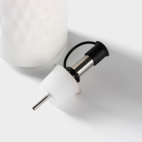 Набор керамический для специй и соусов на бамбуковой подставке BellaTenero, 5 предметов: 2 соусника 200 мл, сахарница 360 мл, солонка 120 мл, перечница 120 мл, цвет белый Набор керамический для специй и соусов на бамбуковой подставке BellaTenero, 5 предметов: 2 соусника 200 мл, сахарница 360 мл, солонка 120 мл, перечница 120 мл, цвет белый