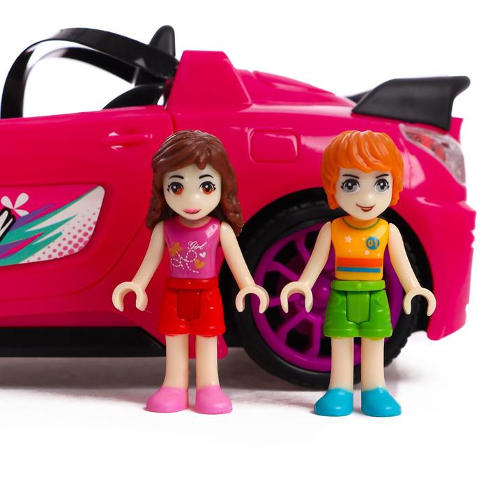 Машина для кукол &laquo;Мечта&raquo; свет, звук, с аксессуарами