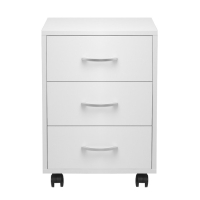 Тумба выкатная, 420х400х585, Белая