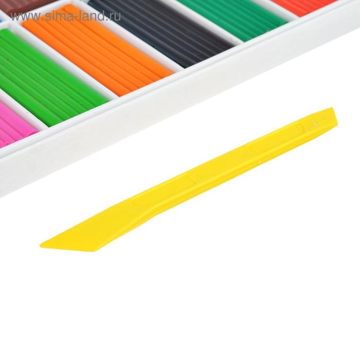 Пластилин GLOBUS Пластилин GLOBUS "Детский", 12 цветов, 180 г, мягкий