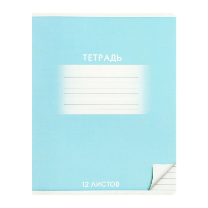 Комплект тетрадей из 10 штук, 12 листов в линию Calligrata "Школьная", обложка мелованный картон, ВД-лак, блок офсет, 5 видов по 2 штуки