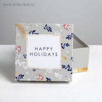 Набор подарочных коробок 6 в 1 &laquo;Нежность&raquo;, 10 х 10 х 6 - 20 х 20 х 11 см , Новый год