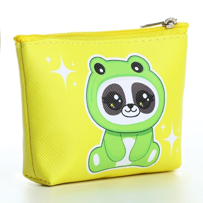 Кошелек детский "Милые зверята" МИКС, 11х0,5х8,5 см