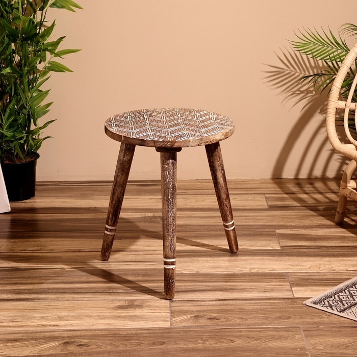 Столик кофейный 40х40х45 см, манговое дерево Столик кофейный 40х40х45 см, манговое дерево