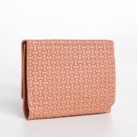 Кошелёк женский на кнопке, цвет розовый Кошелёк женский на кнопке, цвет розовый