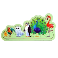 Пазлы на подложке «Птицы» Пазлы на подложке «Птицы»