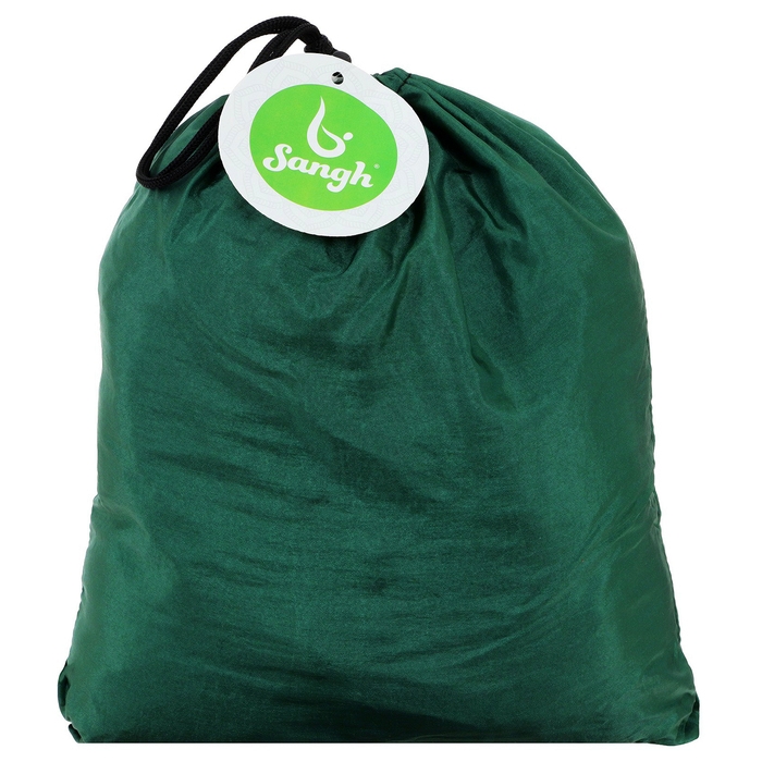 Гамак для йоги Sangh, 250x150 см, цвет зелёный Гамак для йоги Sangh, 250x150 см, цвет зелёный