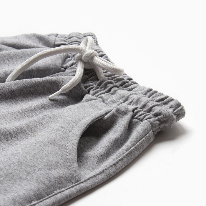 Брюки для девочки, цвет серый, рост 176 см